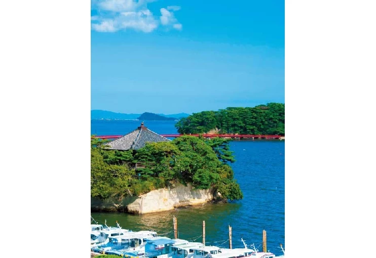 五大堂と福浦島