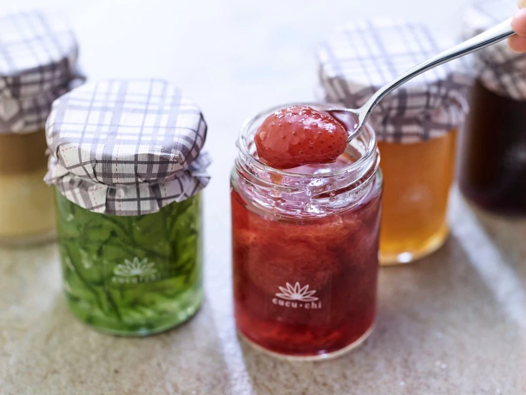 コンフィチュール（あまおう、かぼす、オレンジほか）