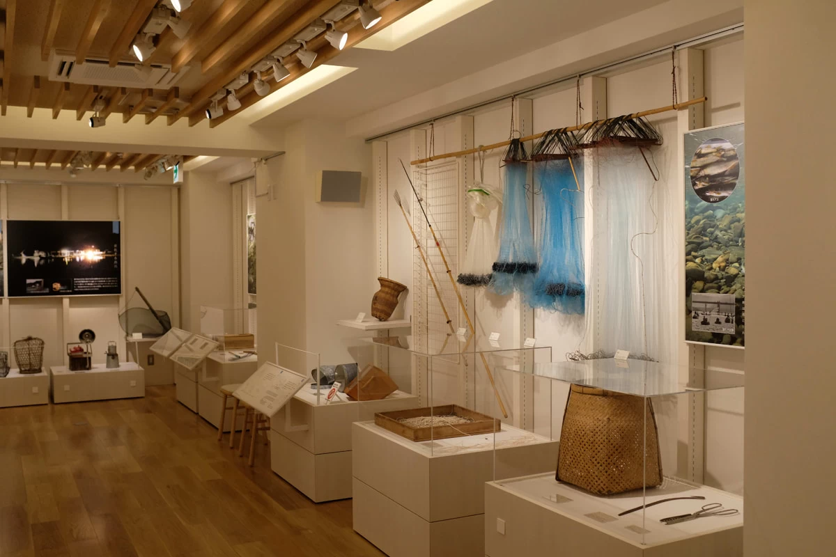 四万十市郷土博物館3階展示室（常設）