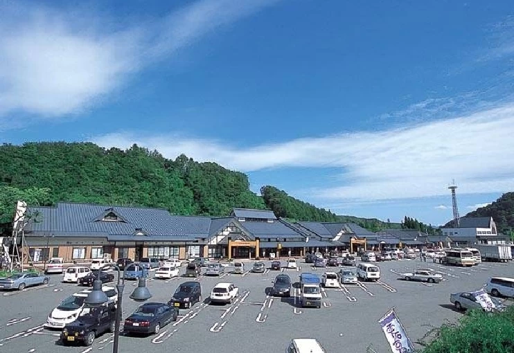広い駐車場