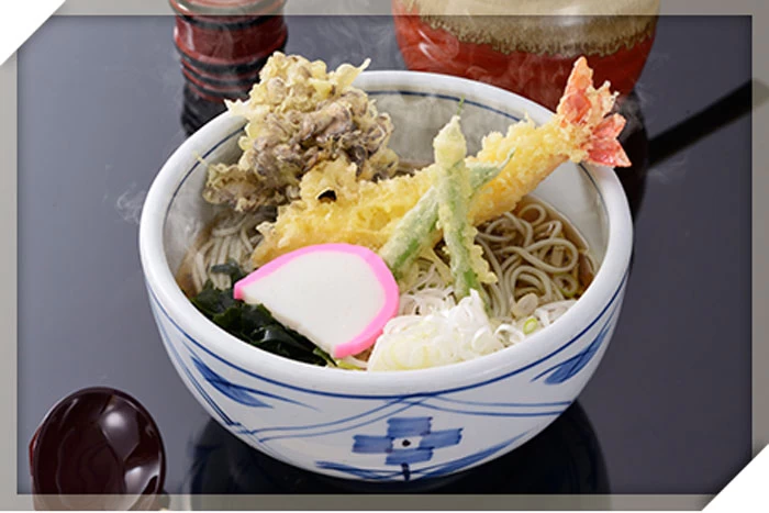 天ぷらそば
