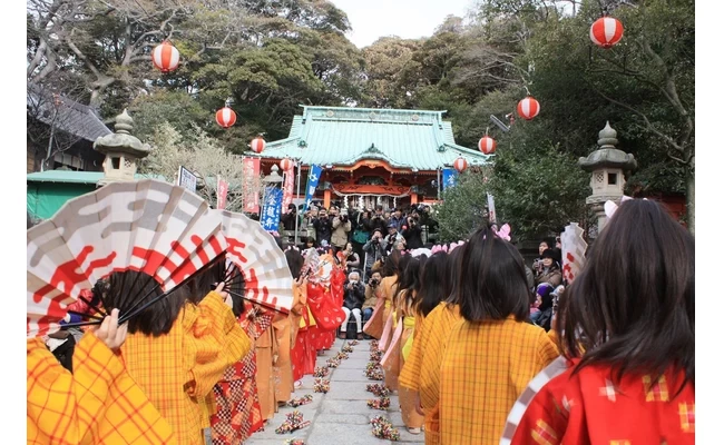 チャッキラコ（三浦市三崎の仲崎・花暮地域に伝わる小正月の伝統行事）