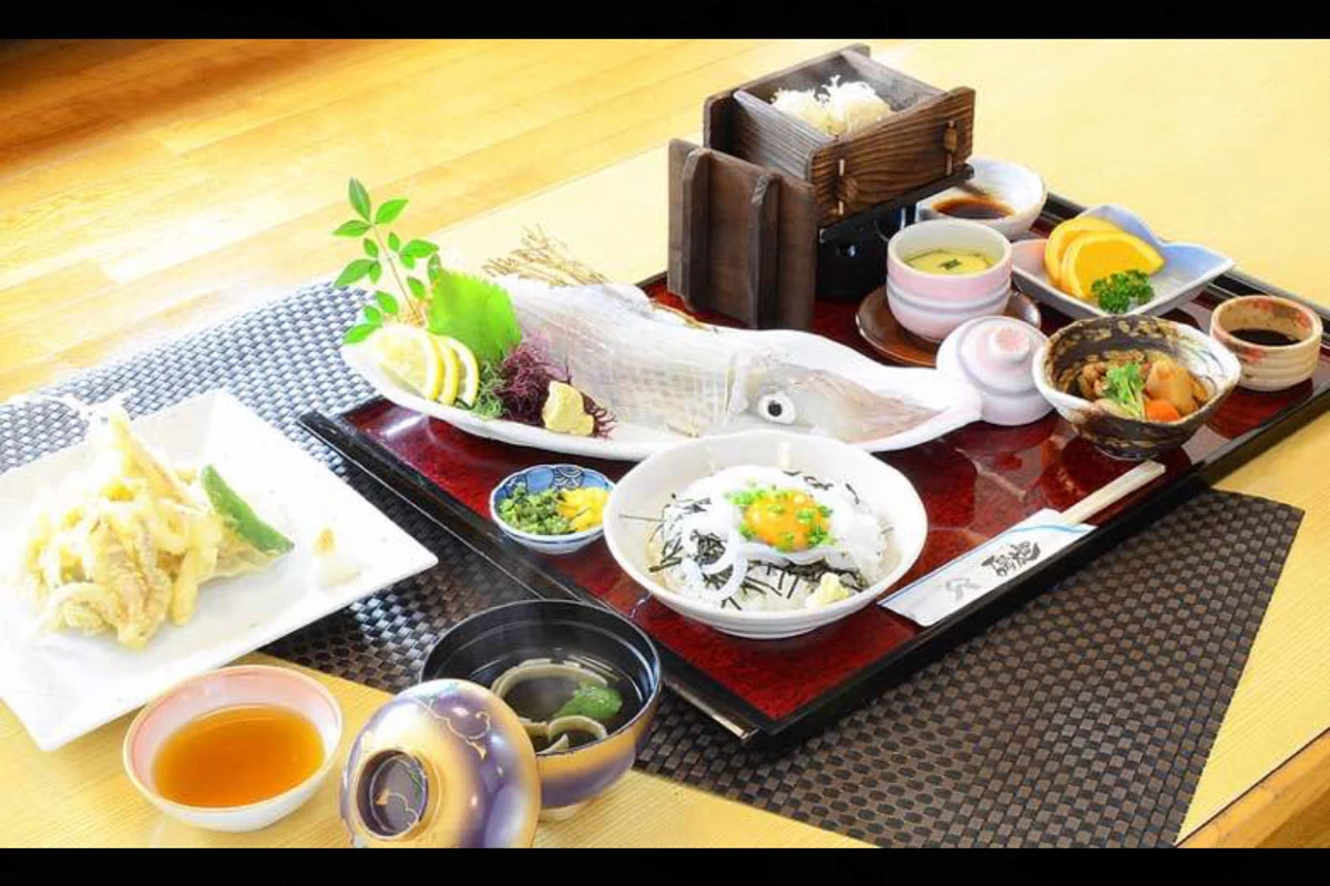 イカ活造り膳①