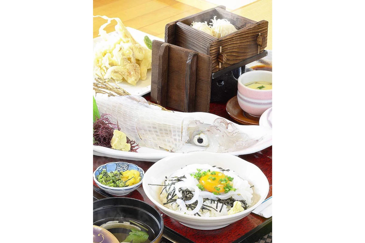 イカ活造り膳②