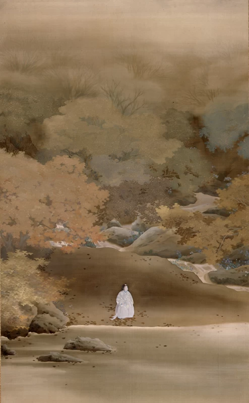 菱田春草《菊慈童》明治33（1900）年