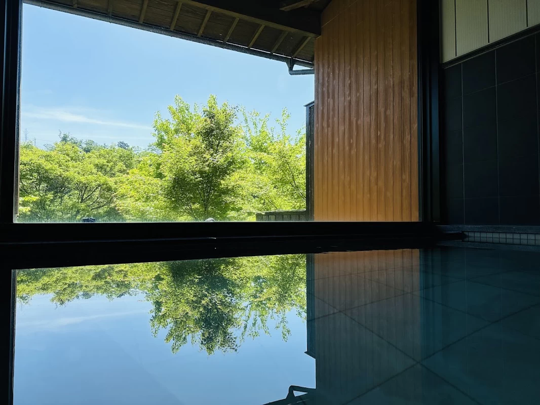 天竜川沿いの自然を眺めながら温泉三昧を