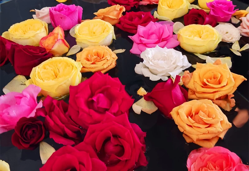 疲れを癒やす自慢の軟水風呂