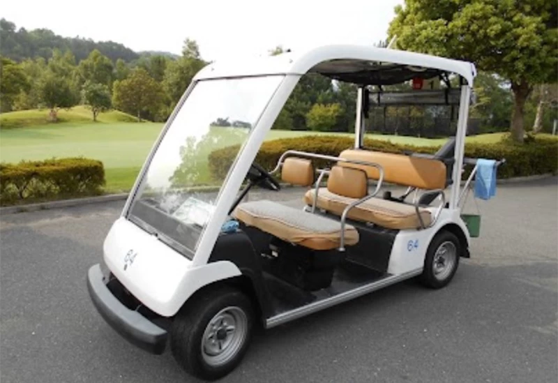 GPS付きのカートで、プレイもしやすい