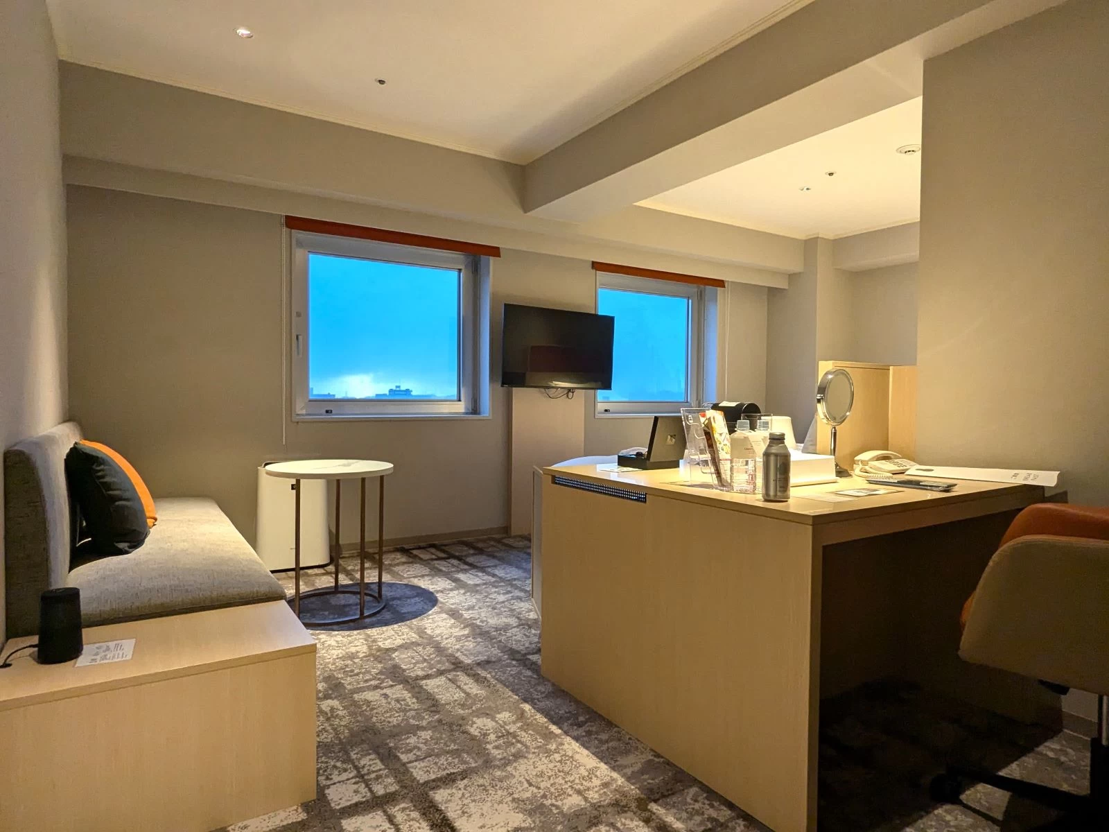 クラブルームプレミアムコーナーツイン（現地にて撮影）