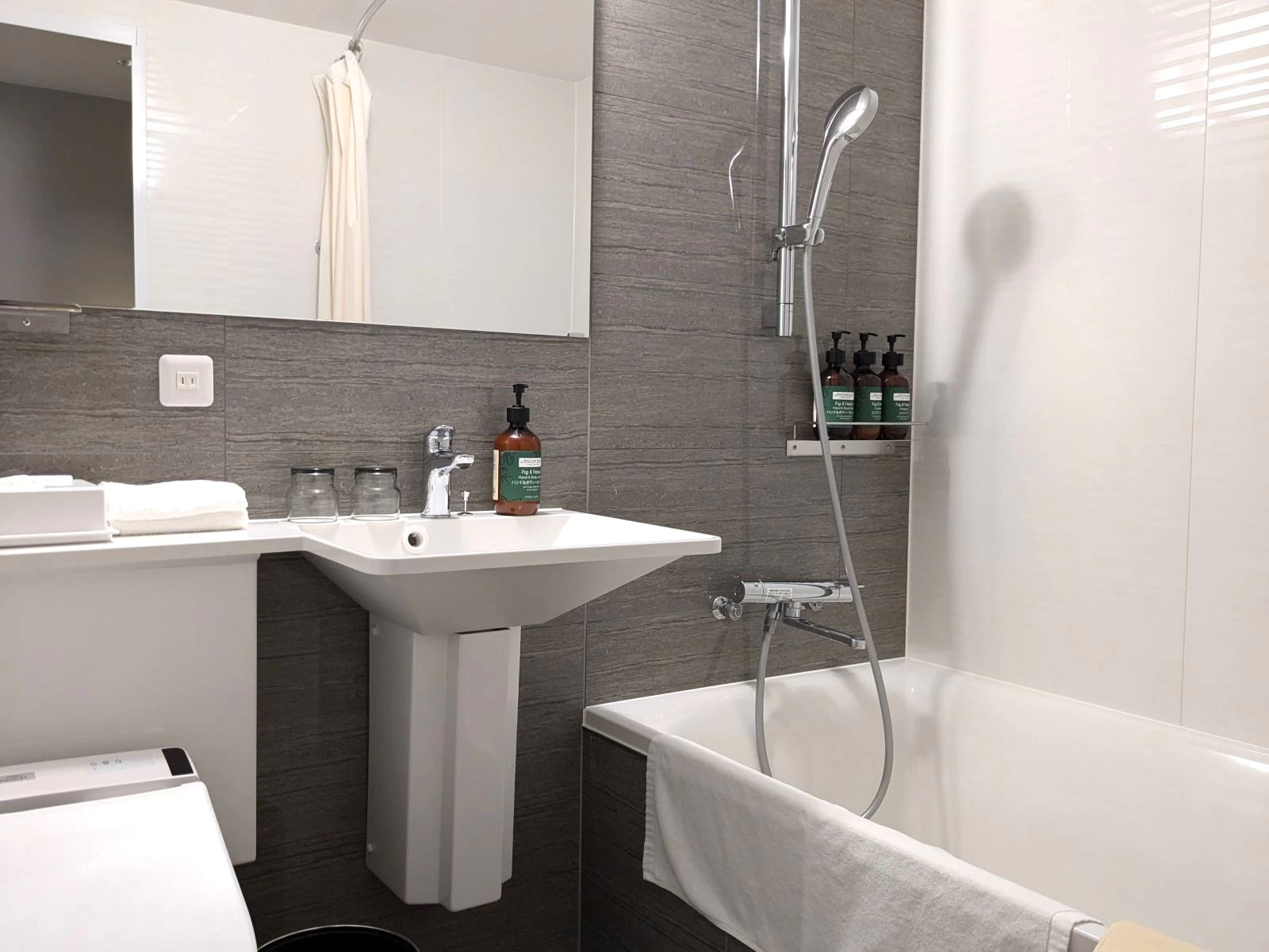 バスルーム（現地にて撮影）