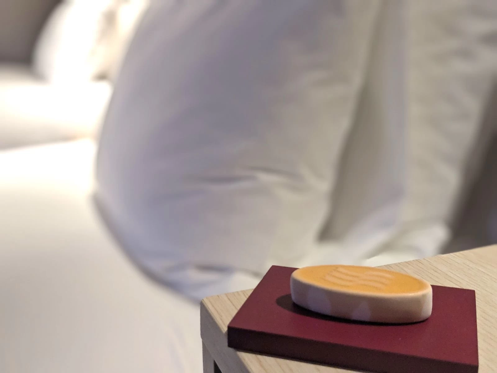 アロマを染み込ませたアロマストーン（現地にて撮影）