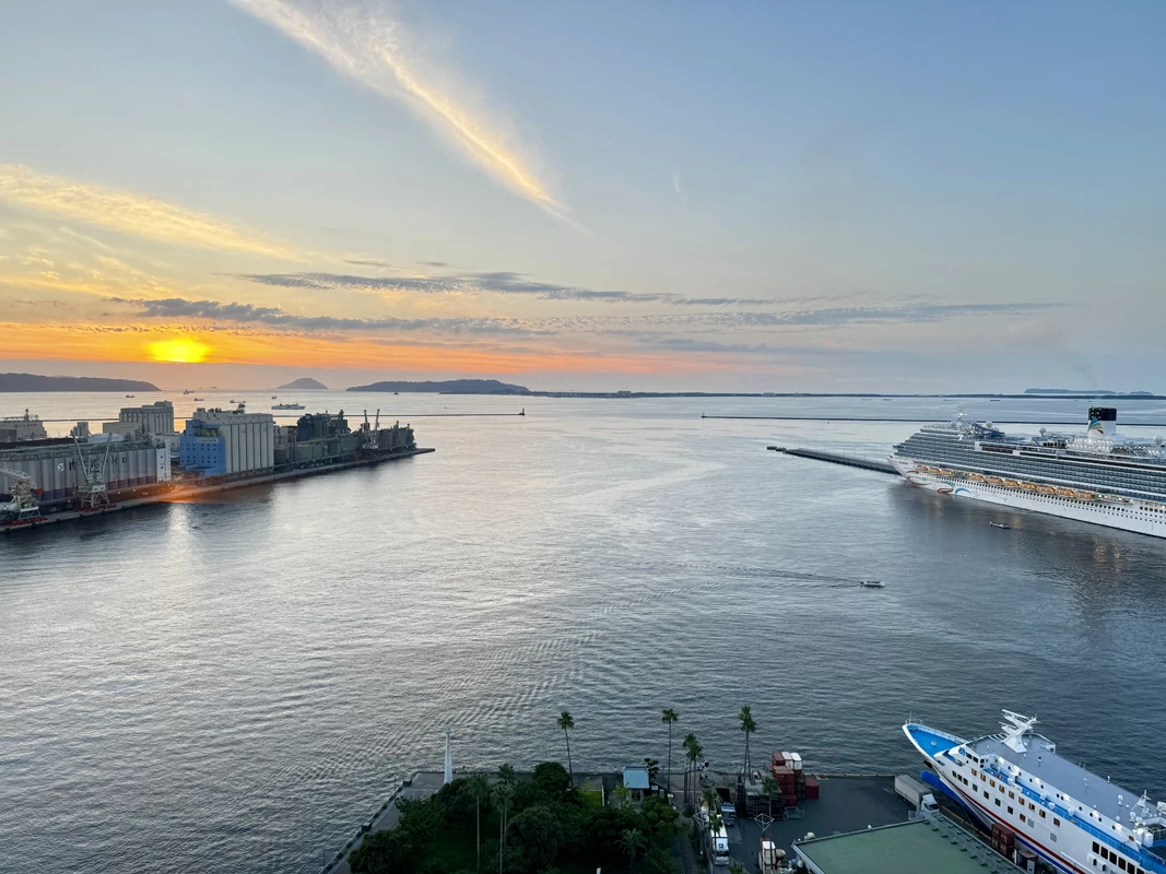 博多ポートタワーからの景色