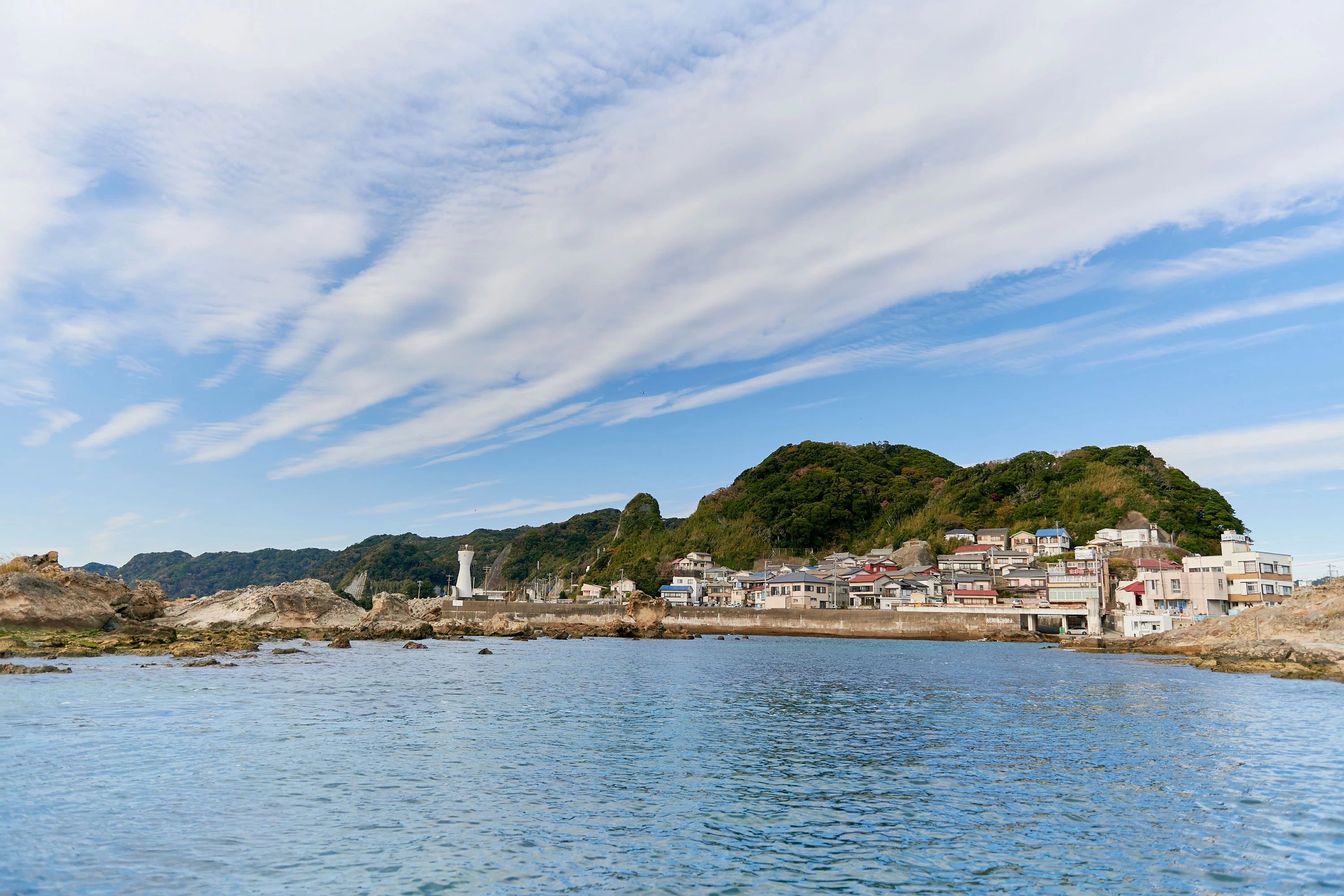 磯遊びなどにぴったりな自然豊かな島