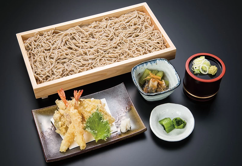 フードコートの蕎麦処 「十割庵」