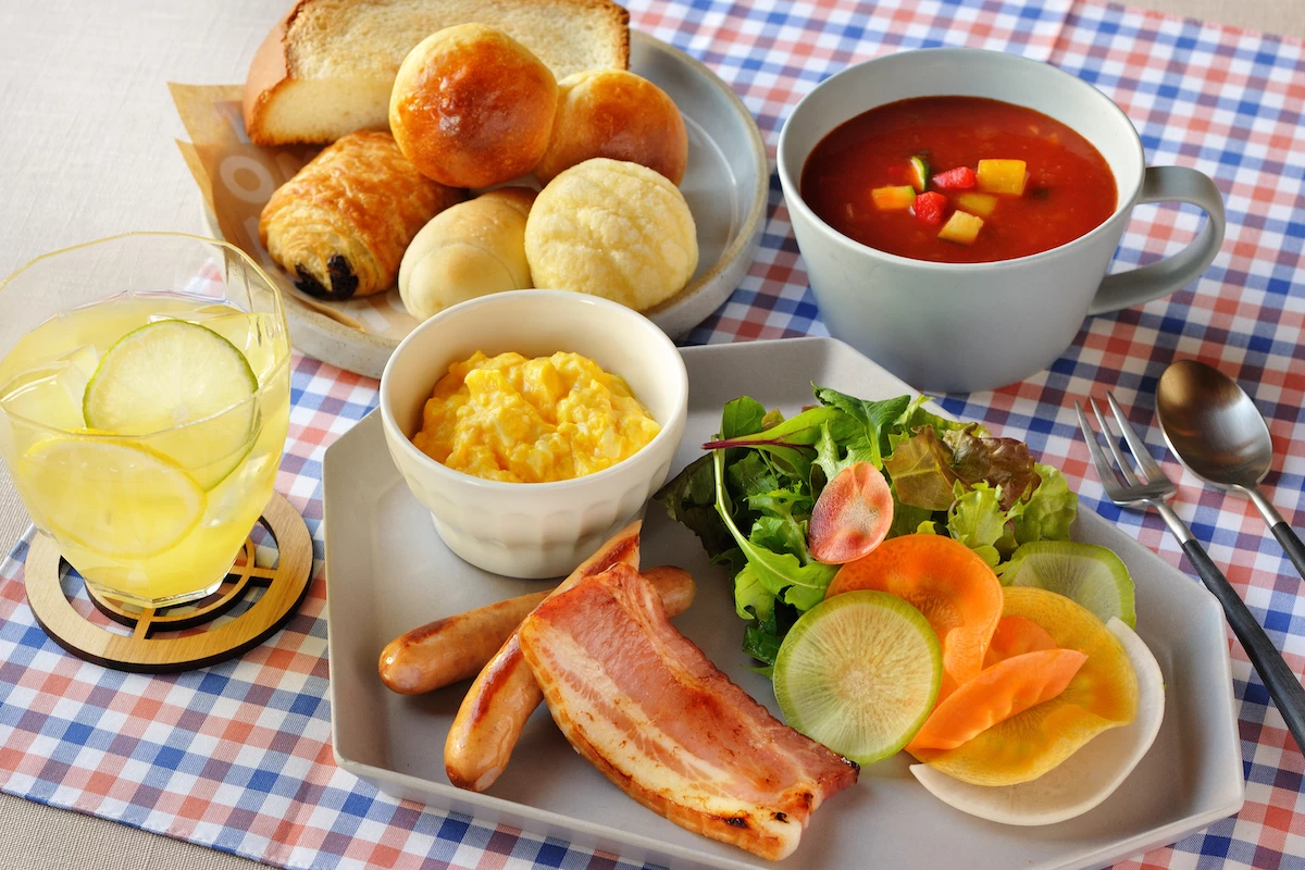 パン派はアメリカンブレックファーストで