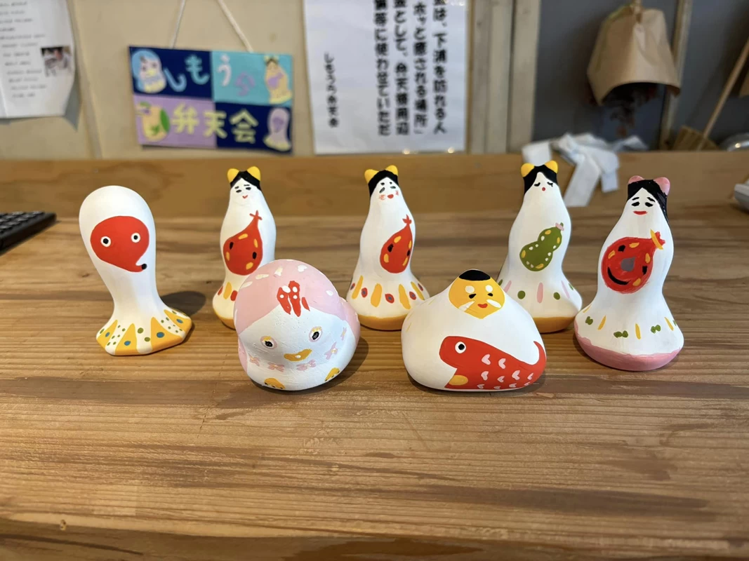 天草の弁天様や蛸をモチーフにした下浦土玩具