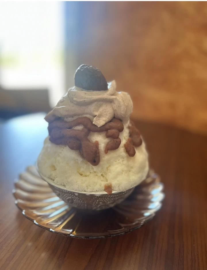 渋皮煮と栗クリームとペースト