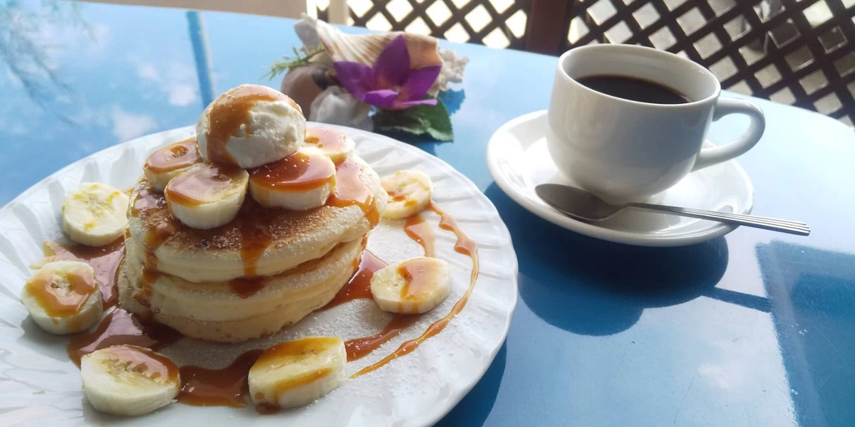 パンケーキ(キャラメルとコーヒー)