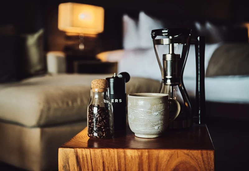 サイフォンで淹れた一杯で大人の時間を満喫