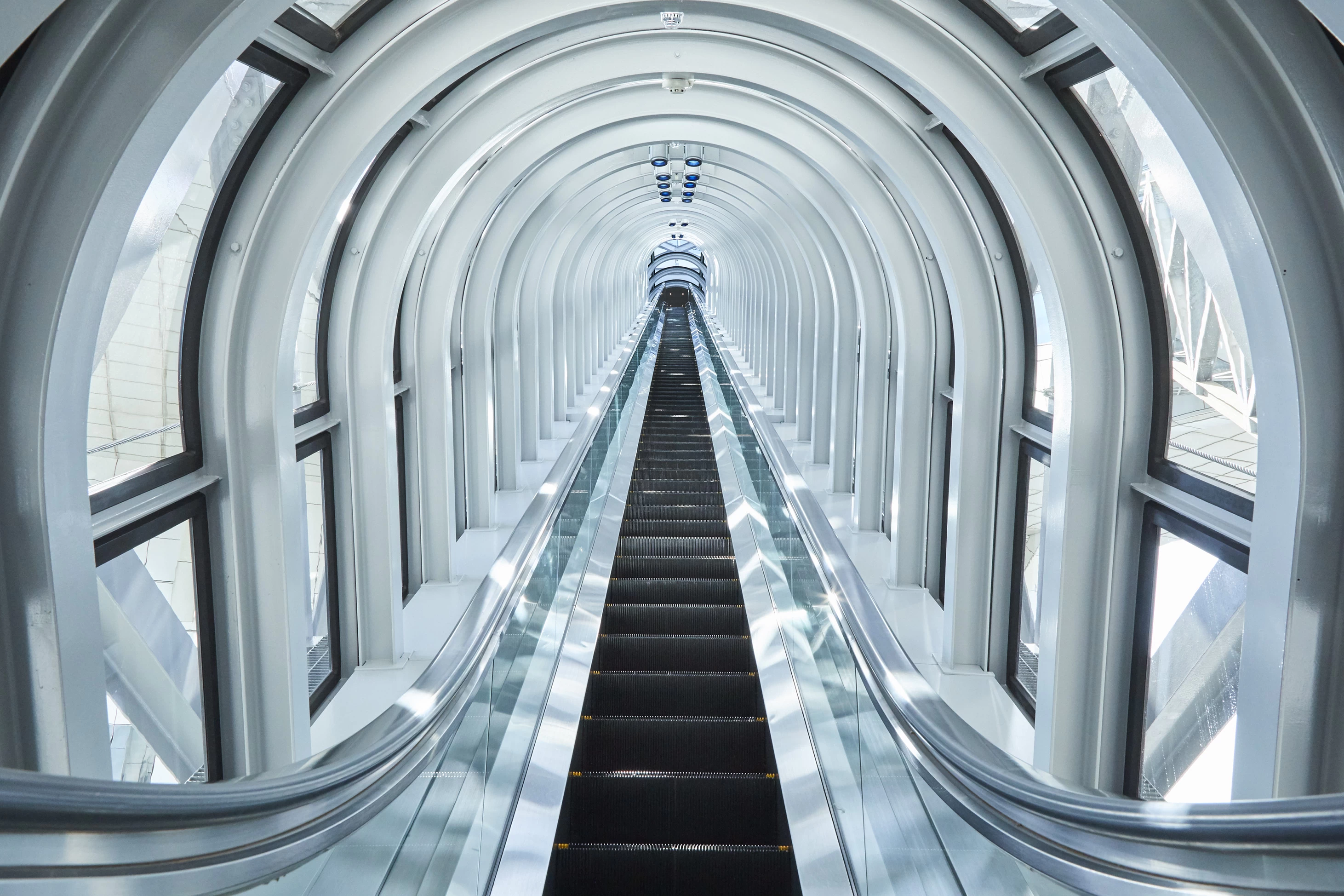 空中エスカレーター