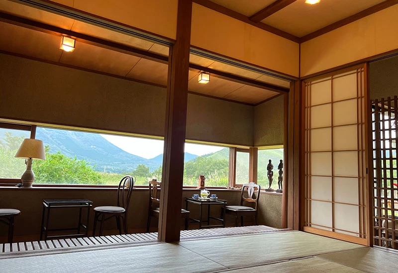 建物中心部には唯一個室になる和室も