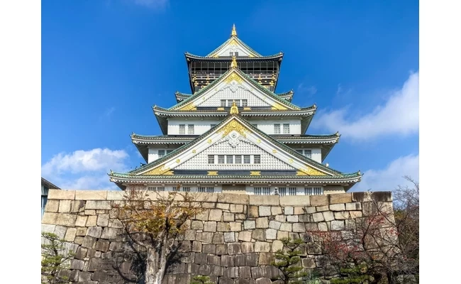 大阪城天守閣の様子