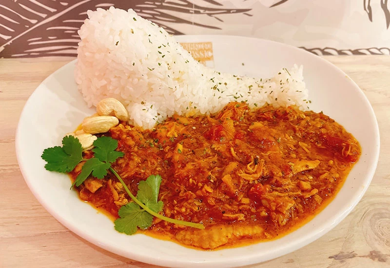 花椒無水チキンカレー