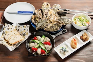 牡蠣づくし洋コース