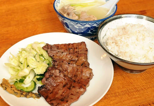 牛タン焼き定食（1人前）