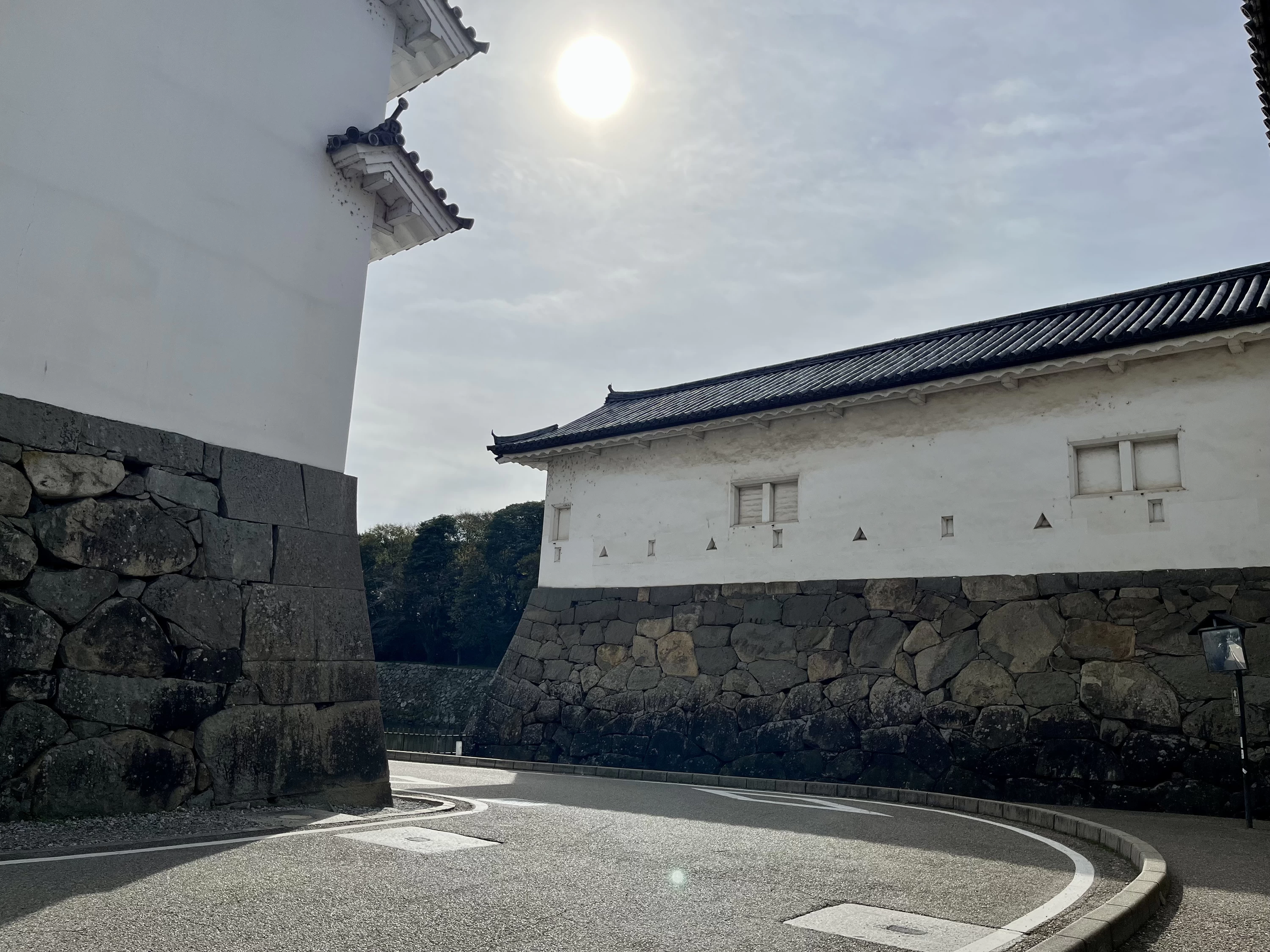 佐和口の内側から(現地にて撮影)