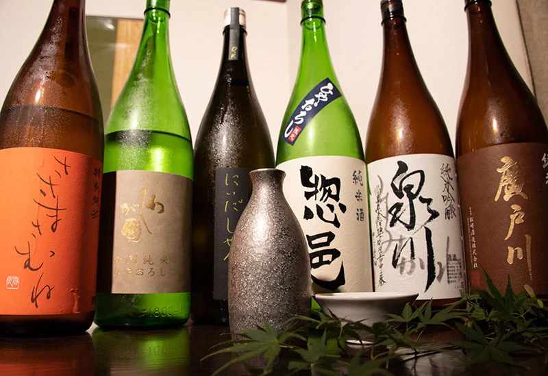 全国の蔵元から取り寄せる日本酒