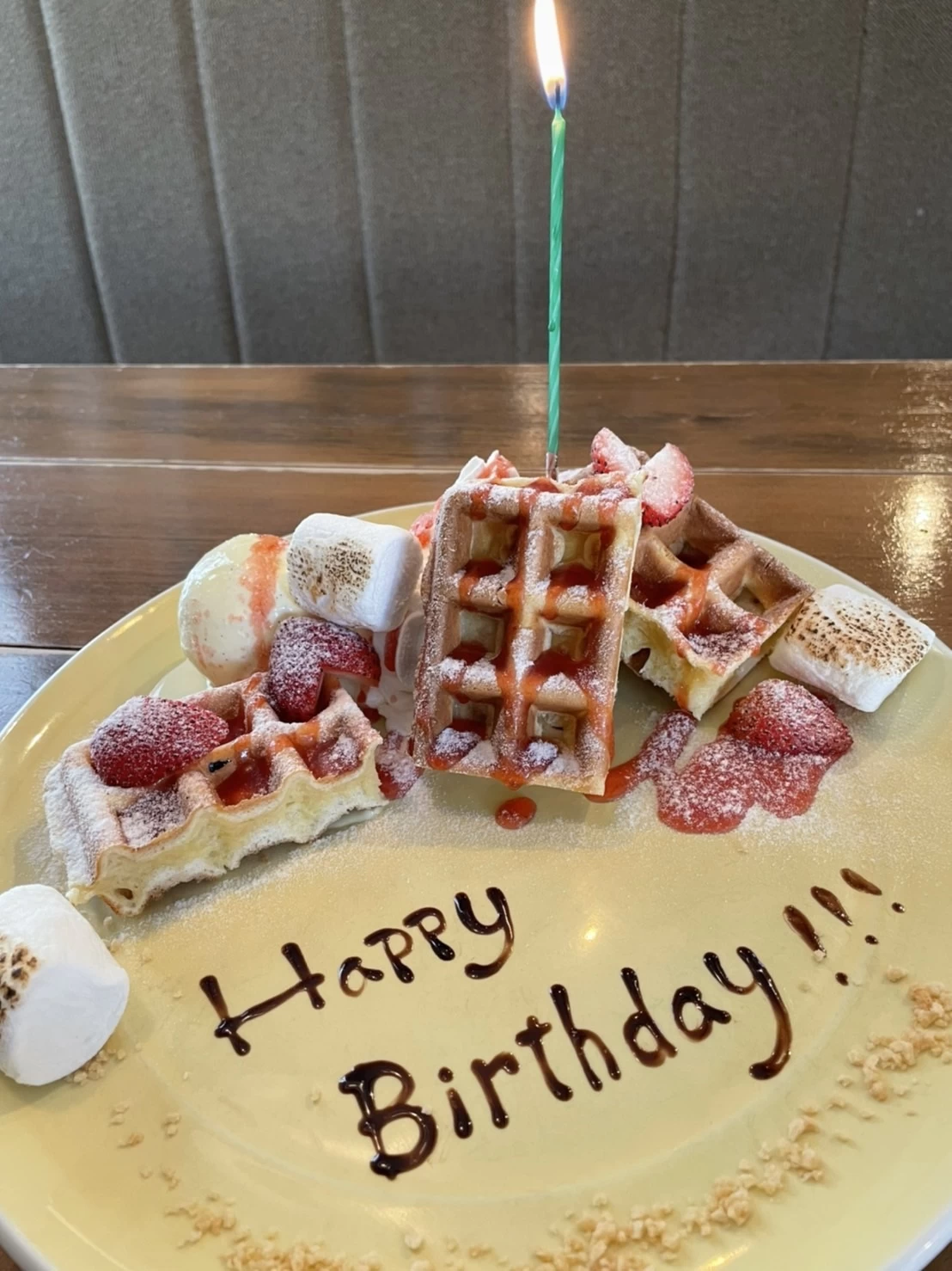 誕生日プレートもご用意