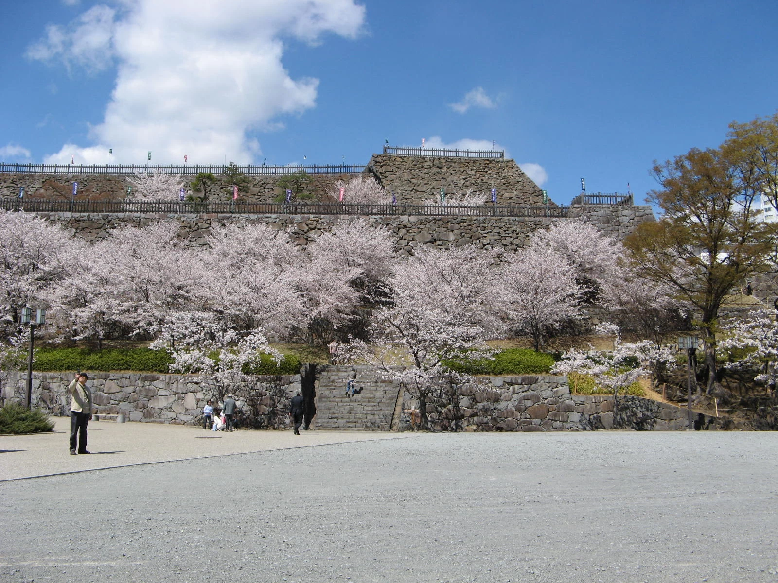 自由広場からの風景