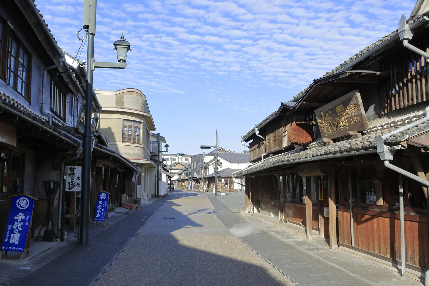 豊前街道街並み