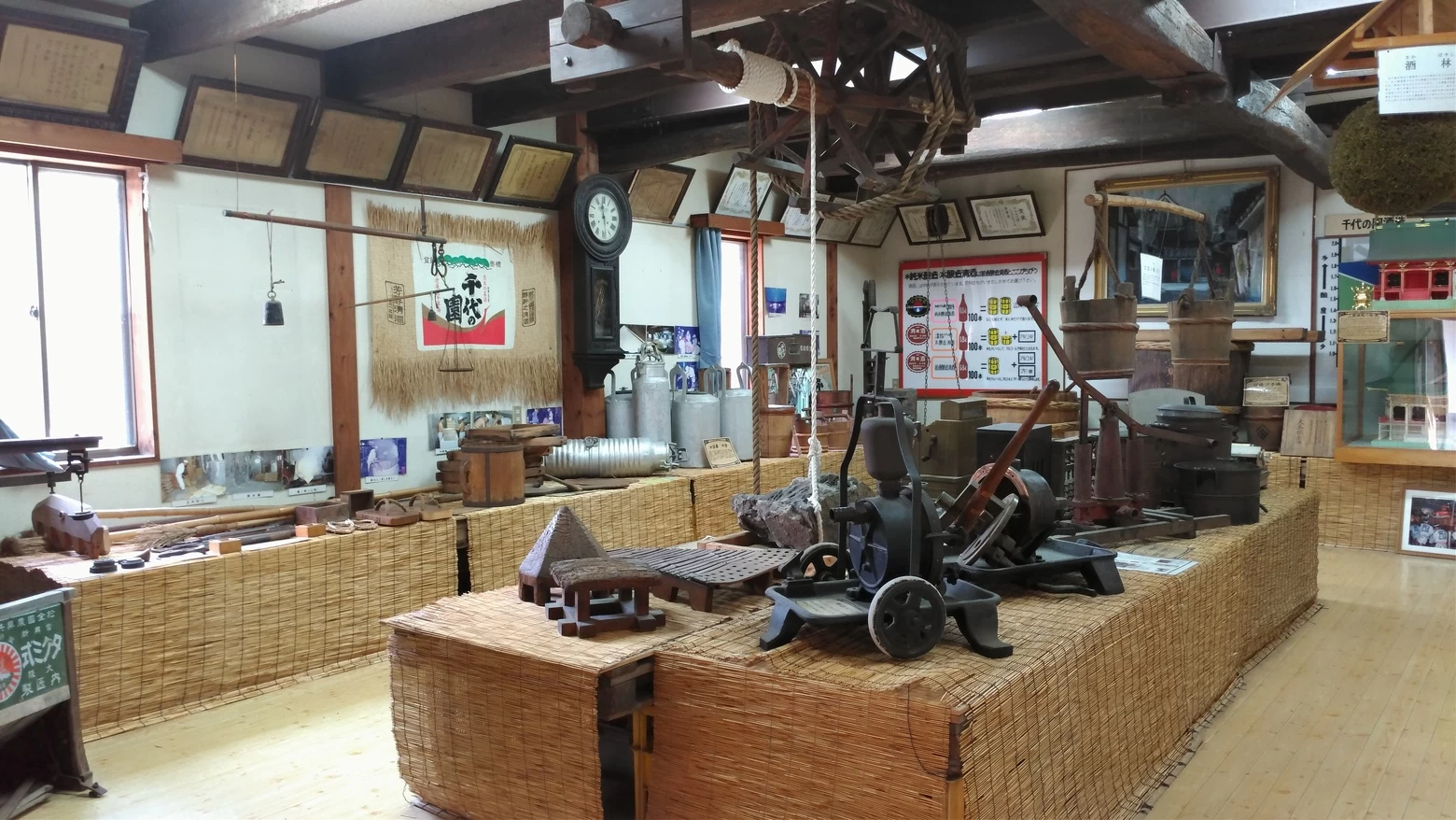 千代の園（史料館）　内観