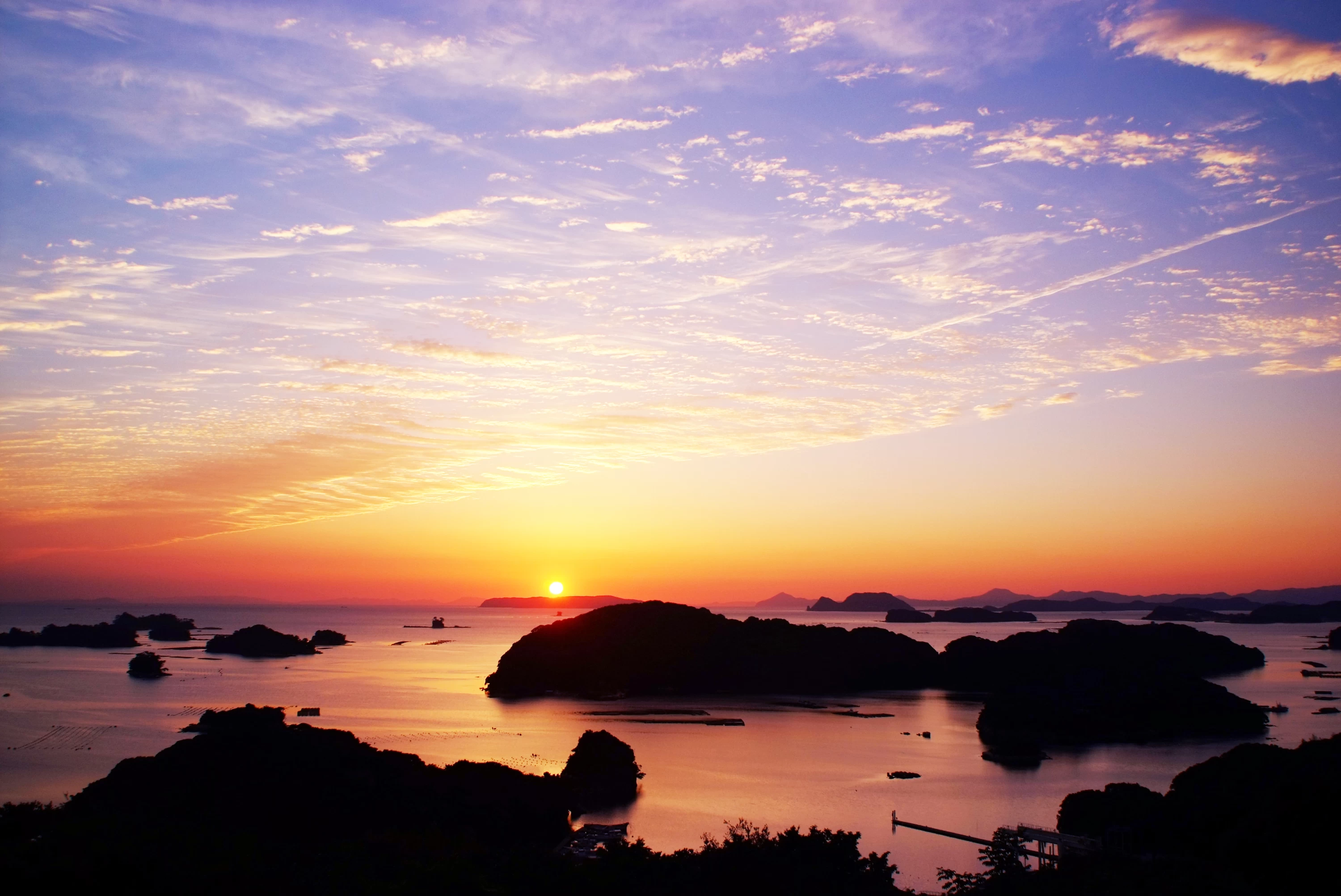 夕方の風景