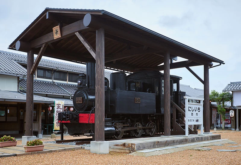 長門鉄道の蒸気機関車