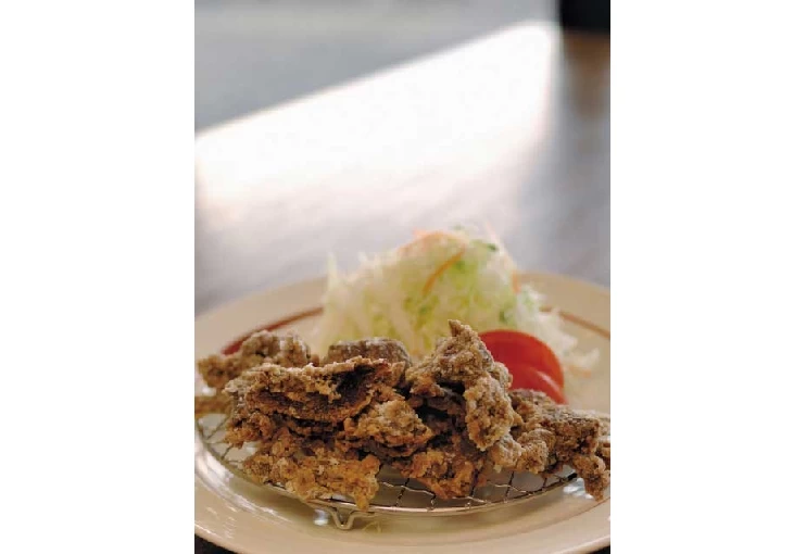 鯨の竜田揚げ