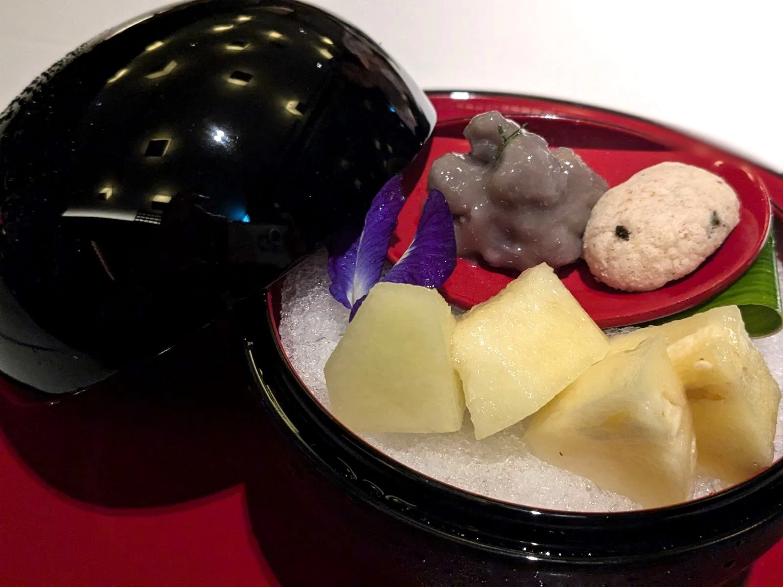 甘味（現地にて撮影）