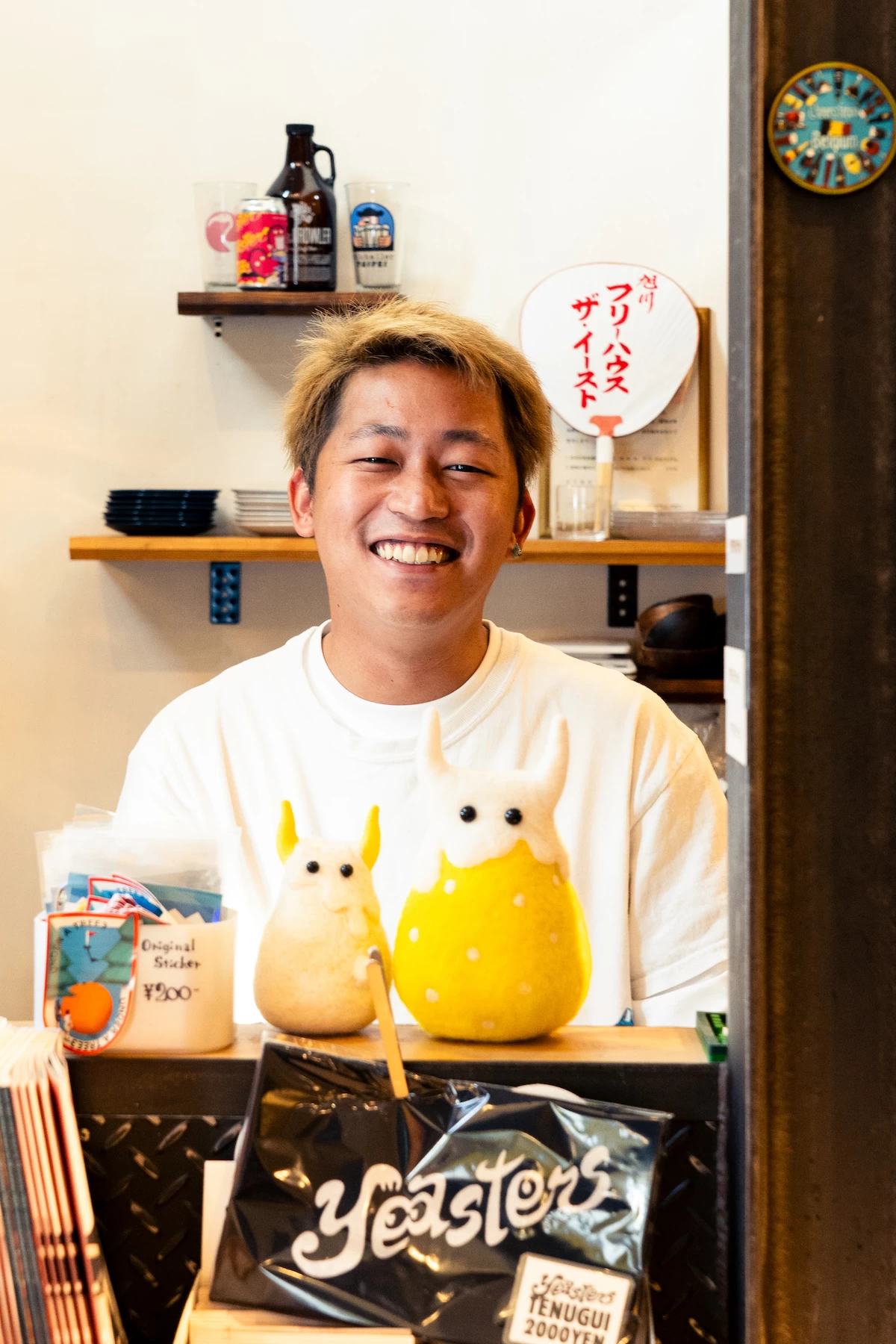 笑顔が素敵! ビールに詳しい木戸店長