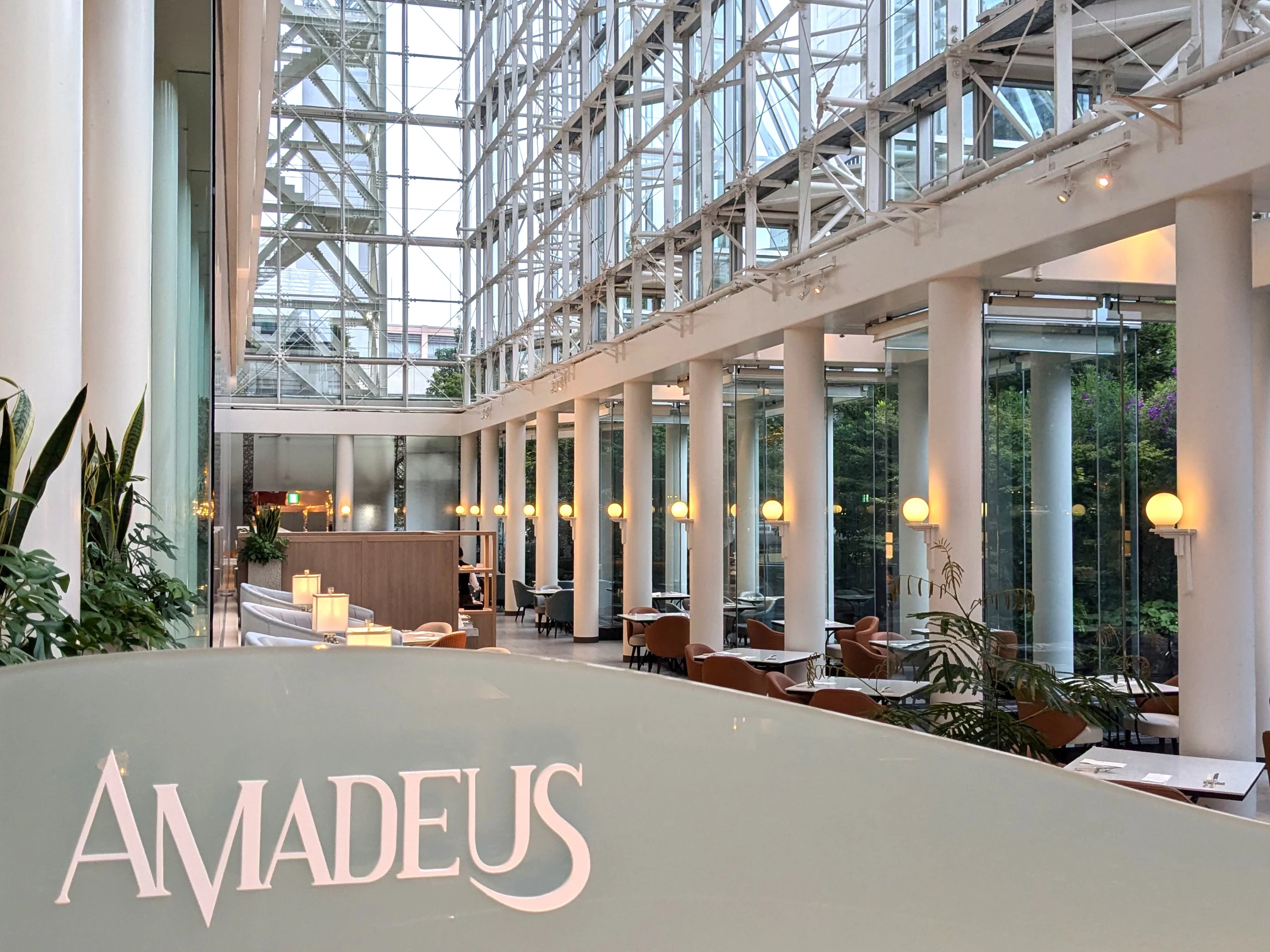 自然光が入る開放的な店内（現地にて撮影）