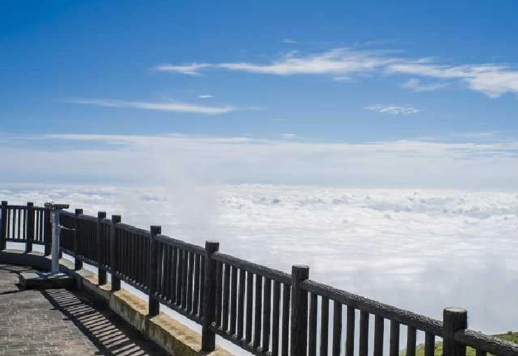 山頂駅からの景色