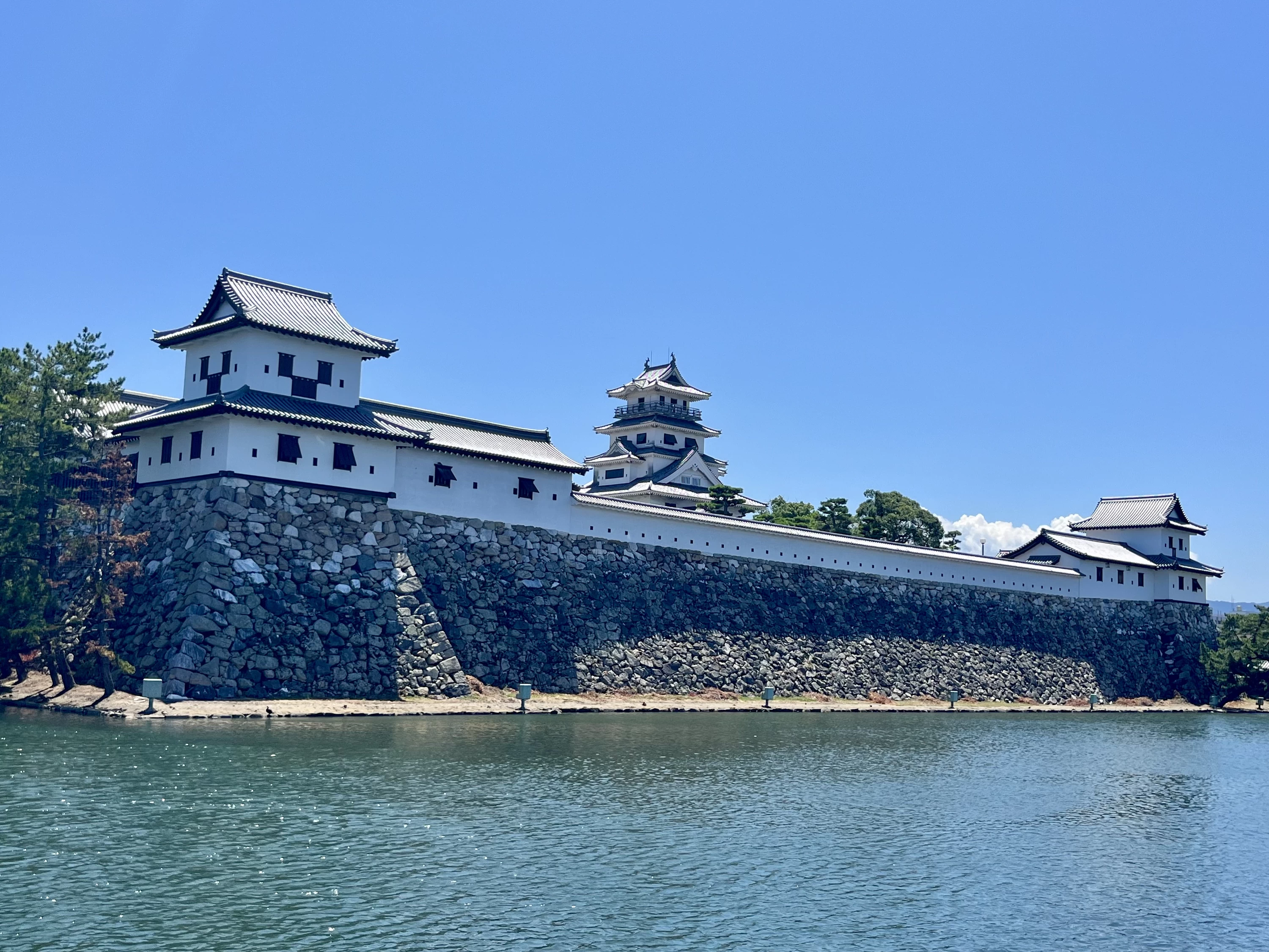 水堀（現地にて撮影）