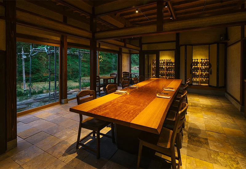 イタリアの修復文化を継承したリビング