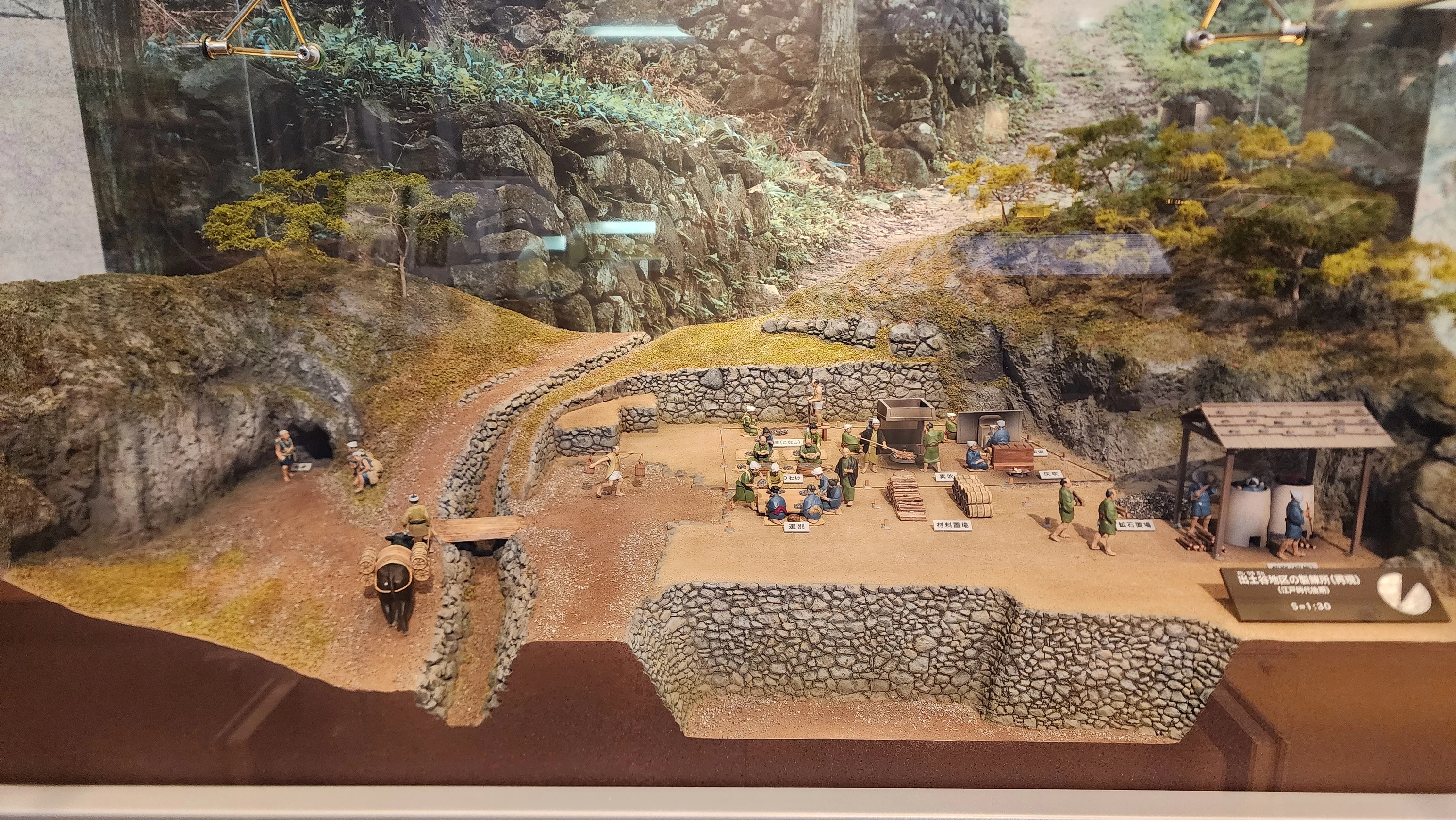 作業場（現地にて撮影）