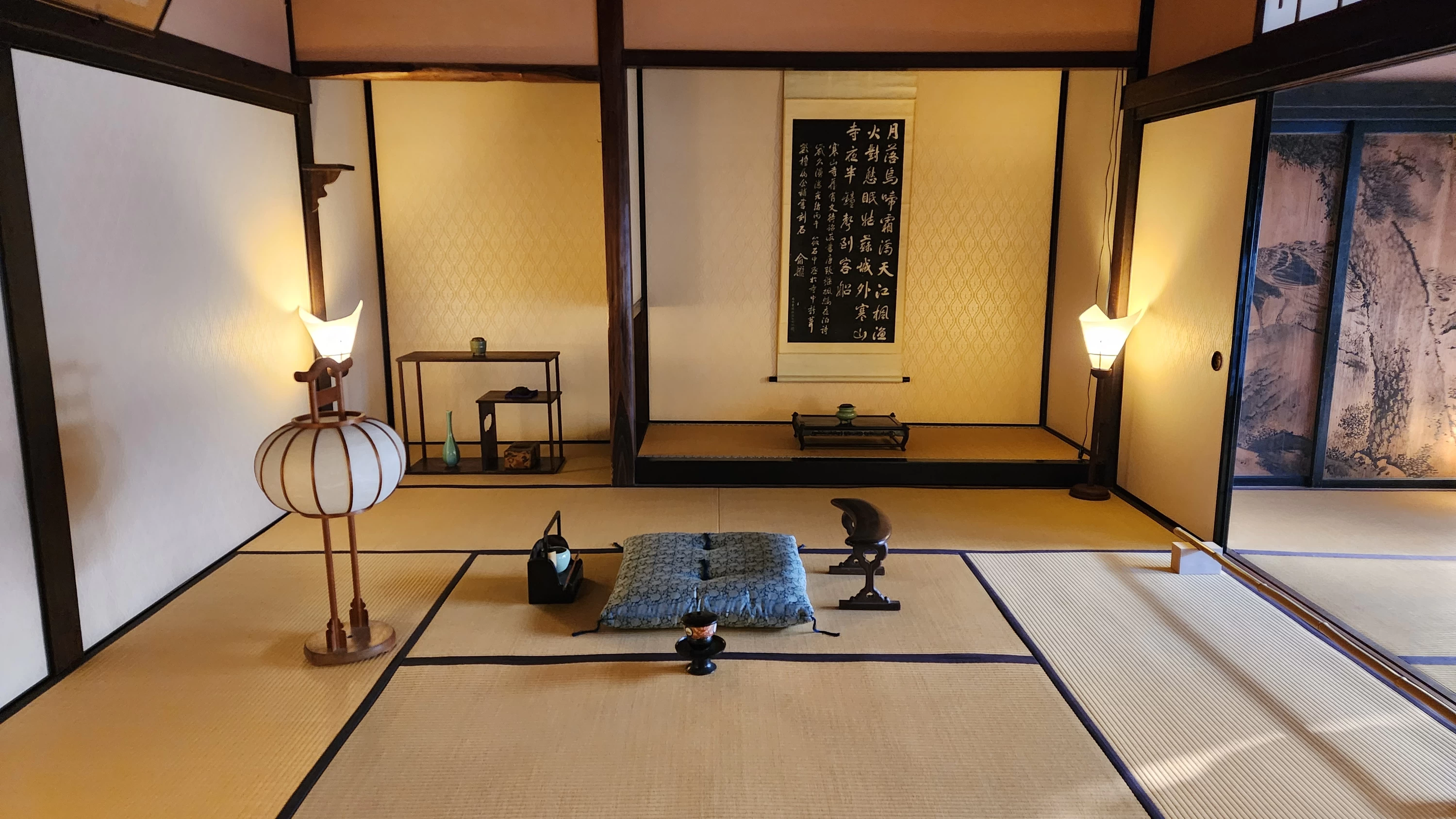 奥の間（現地にて撮影）