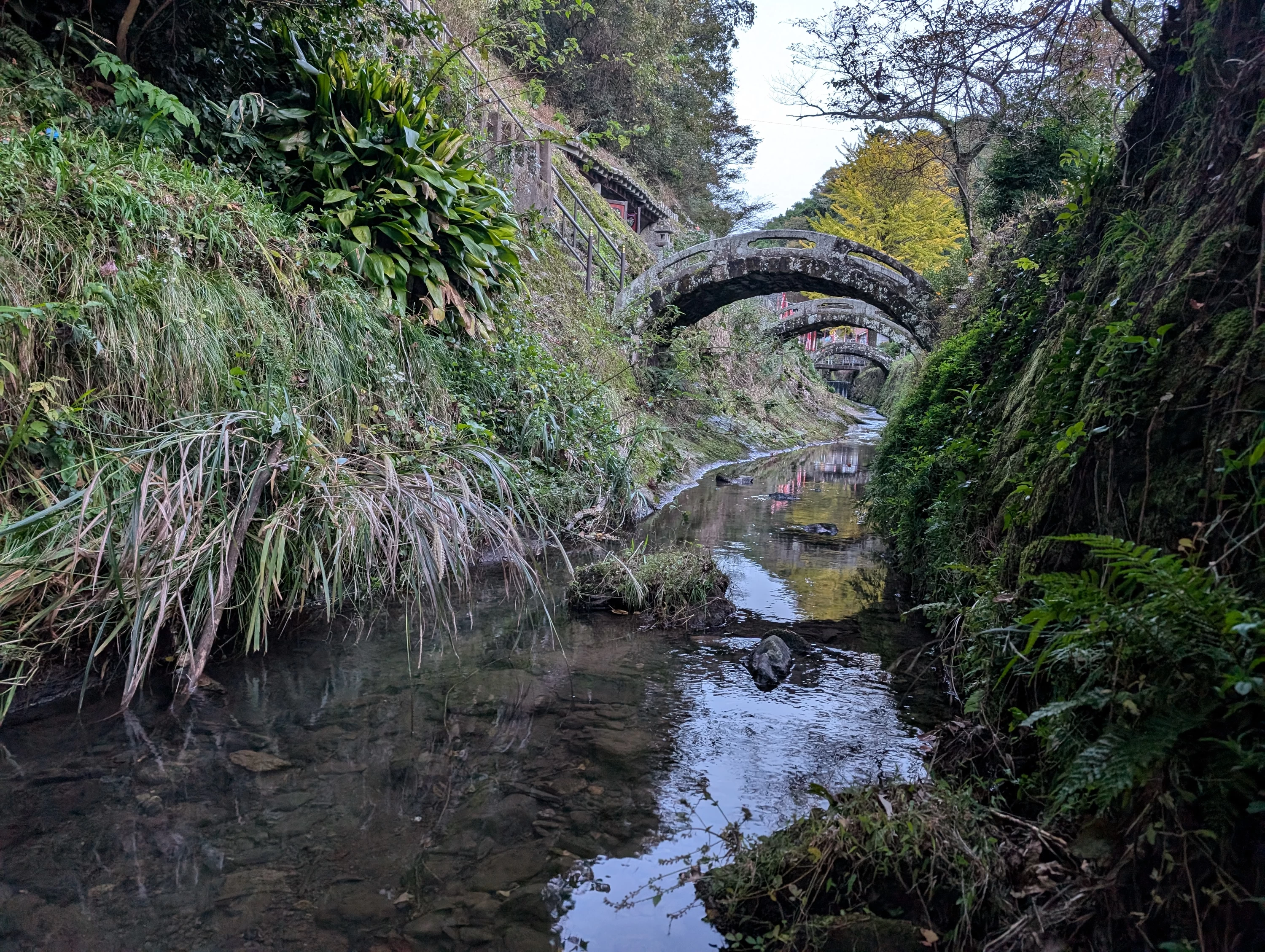 三途の川（現地にて撮影）
