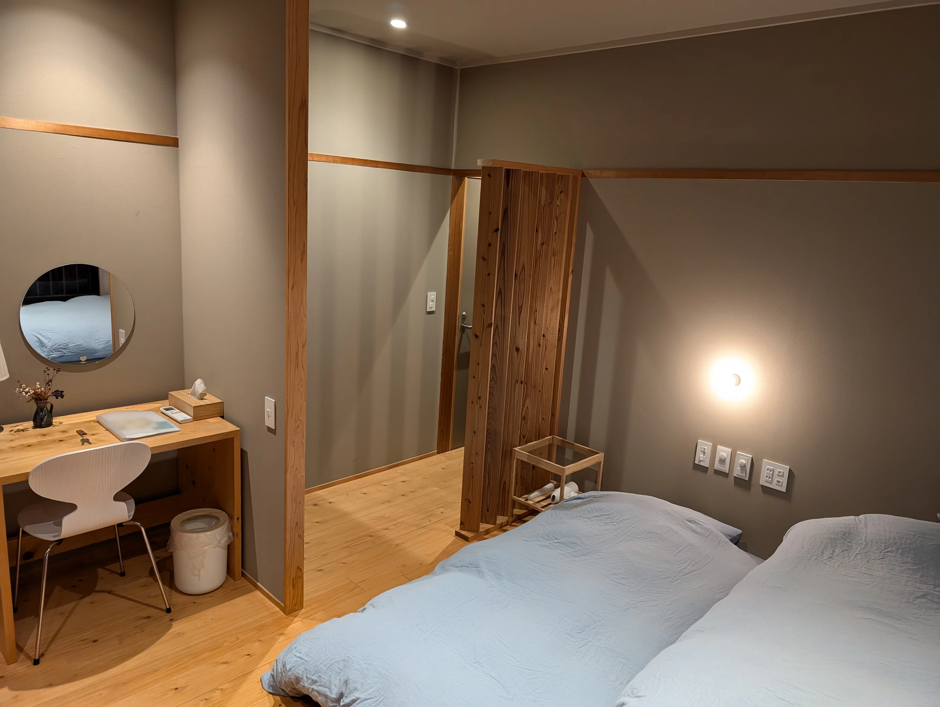 部屋（現地にて撮影）