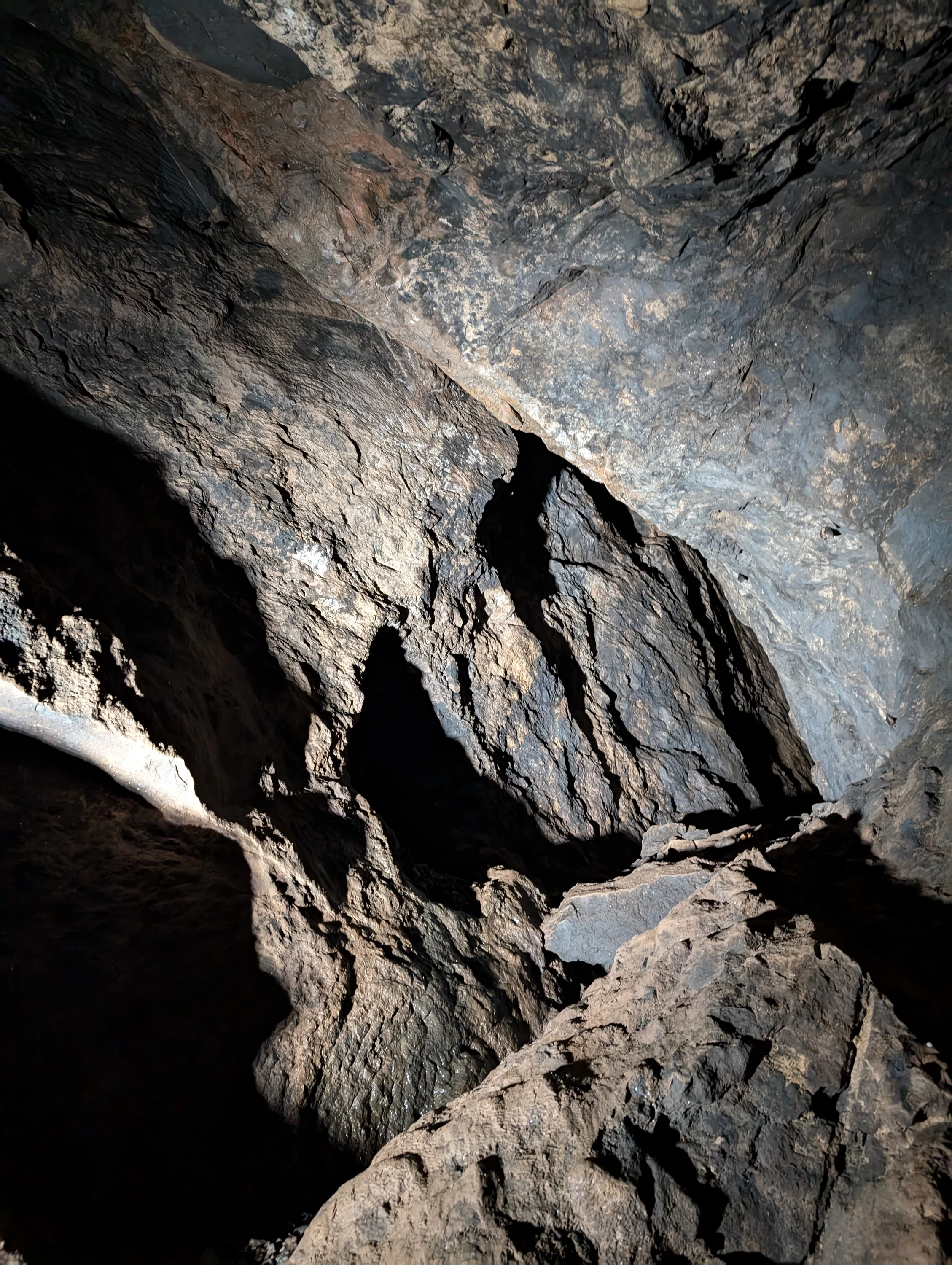 坑内（現地にて撮影）