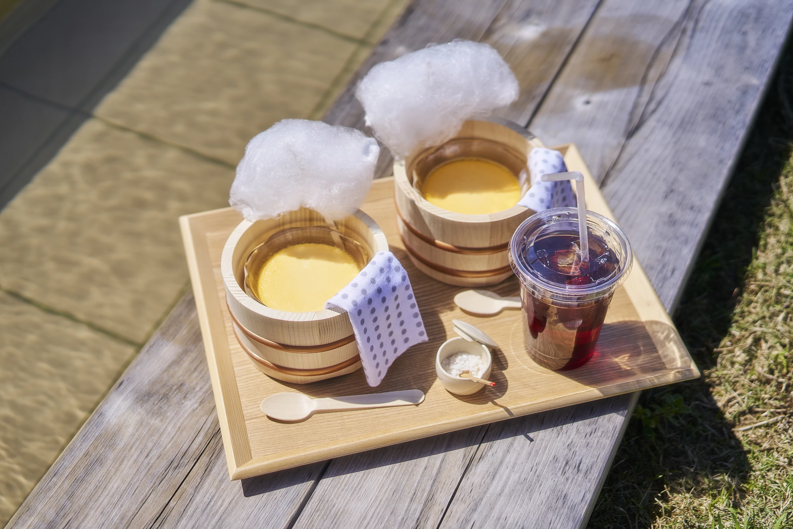 雲仙湯けむり塩プリン